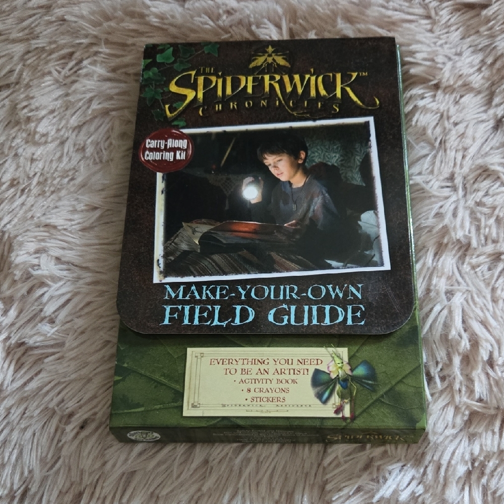 Spiderwicks Chronicles Brand Bew Make-Your-Own Field Guide Kit Art Artist